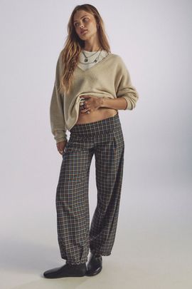 Free People Lizzy Low-Rise Balloon Pants