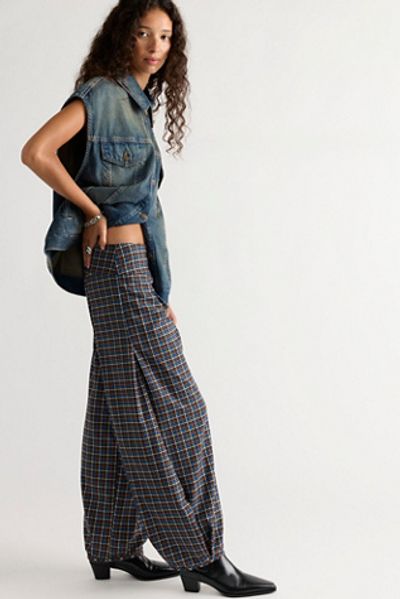 Free People Lizzy Low-Rise Pull-On Pants