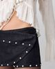 Free People Low Rider Studded Wrap Skort - 3