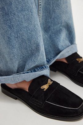 Free People Lucky Loafer Mules