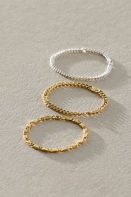Free People Maree Ring Stack Set