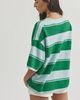 Free People Margot Stripe SoftSpun Sweater Tee - 2