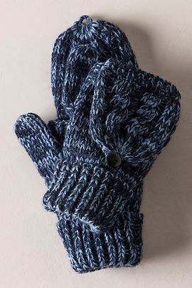 Free People Marl It Pop Top Mittens