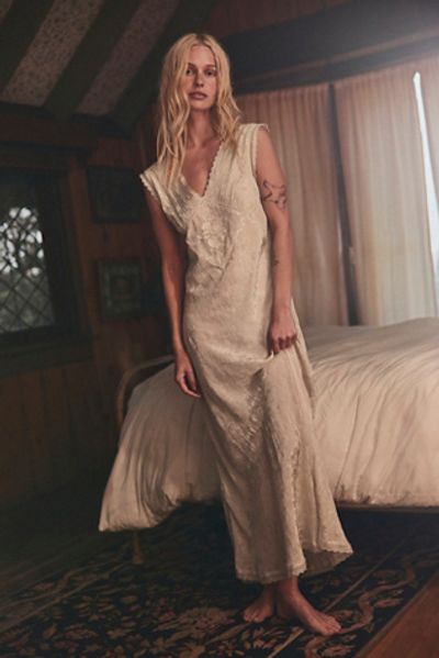 knee length dresses for ladies Free People Cooper Maxi Dress