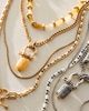 Free People Mixed Link Obsidian Necklace - 1