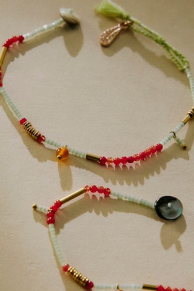 Free People Muse Semi-Precious Short Beaded Layering Necklace