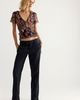 Free People Myrtle Printed Wrap Top - 3