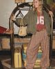 Free People Nine Lives Patterned Trousers - 1
