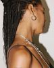 Free People Nova Sterling Silver Plated Hoops - 2