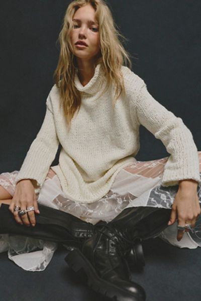 Free People Opal Rollneck Knit Tunic