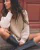Free People Opal Textured V-Neck Pullover - 2