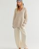 Free People Opal Textured V-Neck Pullover - 5