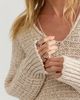 Free People Opal Textured V-Neck Pullover - 6