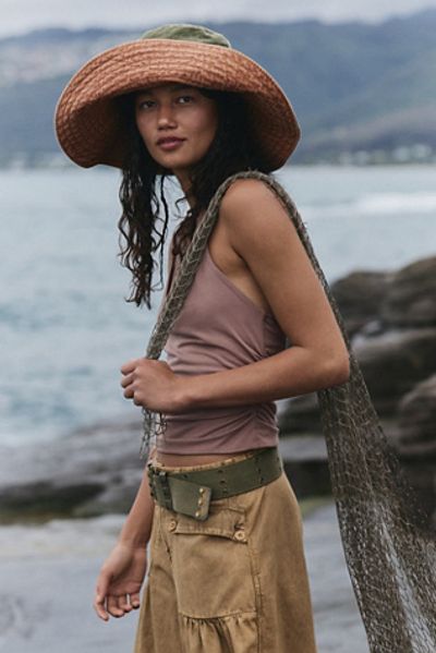 Free People Oversized Washed Bucket Hat