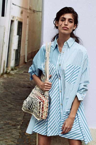 Free People Oxford Club Mini Dress
