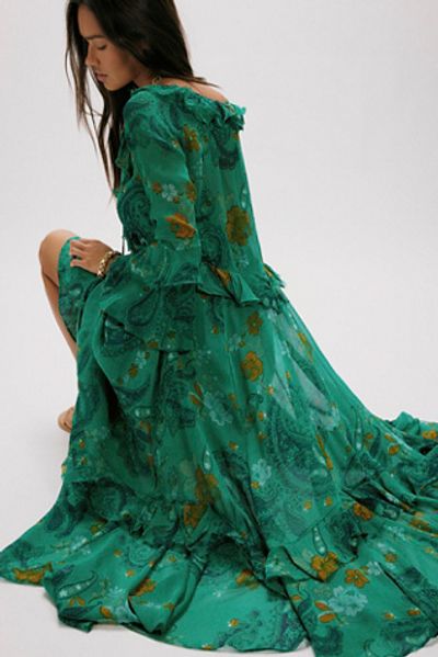 Free People Paisley Petals Maxi Dress