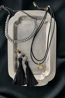 Free People Pip Semiprecious Tassel Earrings