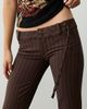 Free People Quinn Ultra Low-Rise Slim Trousers - 2
