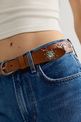 Free People Rainbow Mountain Stud Belt