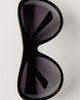 Free People Reese Oversized Shield Aviator Sunglasses - 1