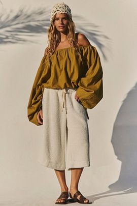 Free People Rhode Terry Shorts