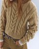 Free People Riley Cable Knit Pullover - 1