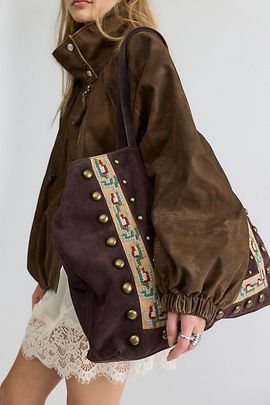 Free People Rose Bud Stud Tote