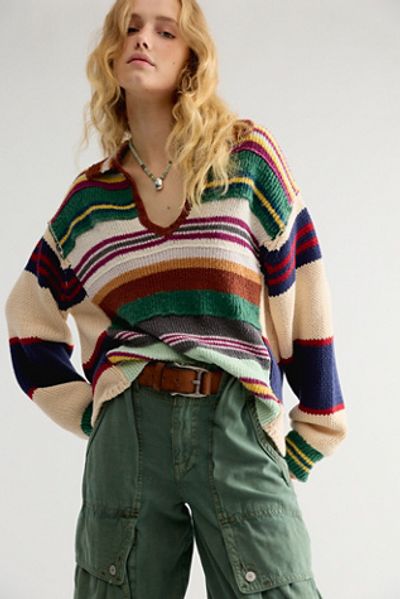 Free People Rowhouse Knit Pullover