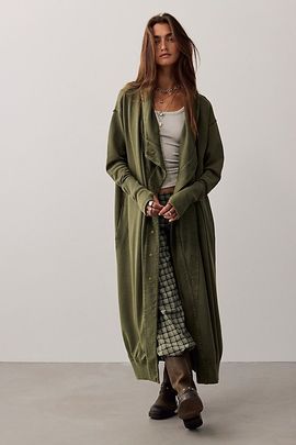 Free People Sabai Maxi Cardi