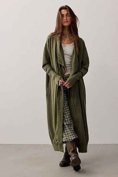 Free People Sabai Maxi Cardi