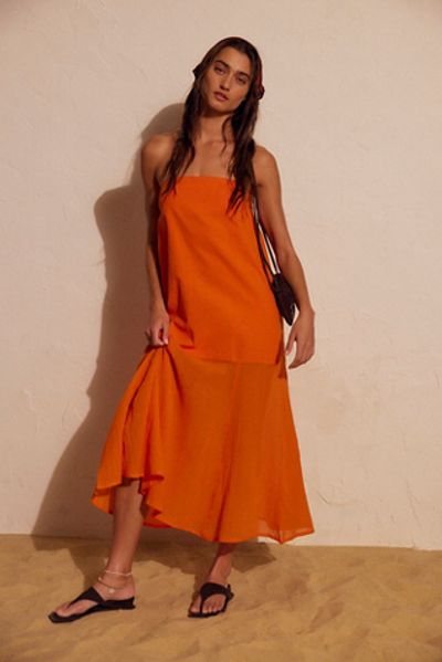 Free People Sabeen Tube Midi Dress