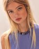 Free People Sabina Semiprecious Beaded Stone Choker Necklace - 1