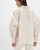 Free People Sabine Striped Articulated Button Down Top - 4