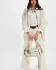 Free People Sabine Striped Articulated Button Down Top - 6