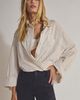 Free People Sabine Striped Articulated Button Down Top - 7