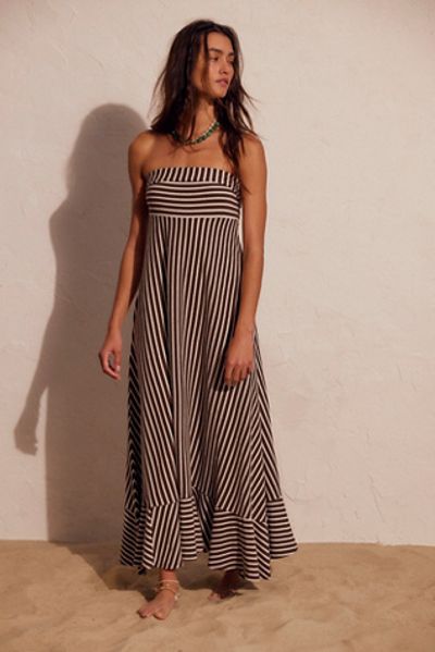 Free People Sadie Striped Midi Dress