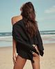 Free People Sandshell Linen Coralyn Convertible Cape Top - 2