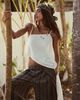Free People Sandshell Linen Delia Top - 1