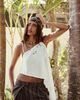 Free People Sandshell Linen Delia Top - 3