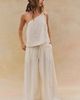 Free People Sandshell Linen Sahara Pant Set - 5