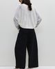 Free People Satin Boyfriend Trousers - 2