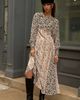 Free People See You Again Printed Midi Dress - 1