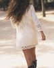 Free People Sentimental Melody Lace Mini Dress - 3
