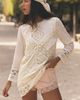 Free People Sentimental Melody Lace Mini Dress - 4