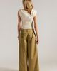 Free People Silverlake Wide-Leg Chino Trousers - 3