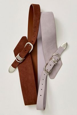 Free People Sloane Suede Belt