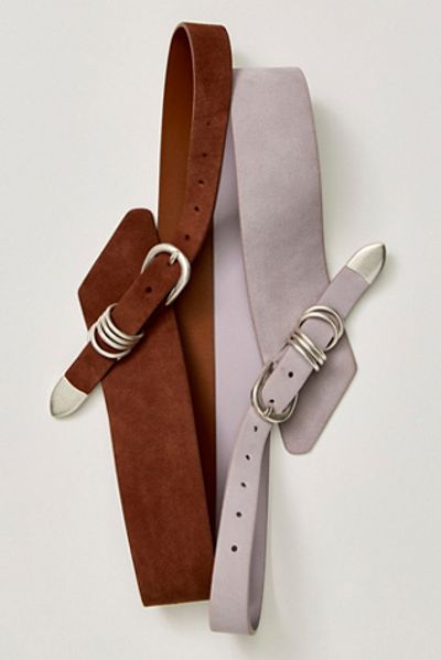 Free People Sloane Suede Belt