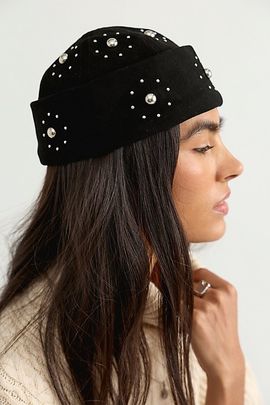 Free People Sloane Suede Sailor Hat