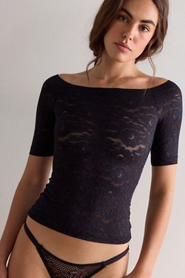 Free People Smooth Talking Off-The-Shoulder Top