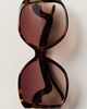 Free People Sofia Square Novelty Sunglasses - 1